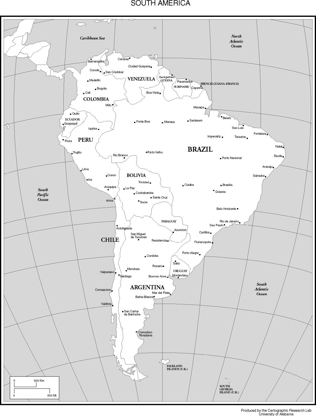 Maps Of The Americas