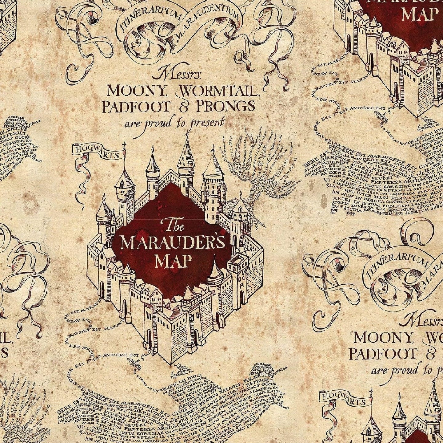 Marauders Map Template Printable Marauders Map Template Printable