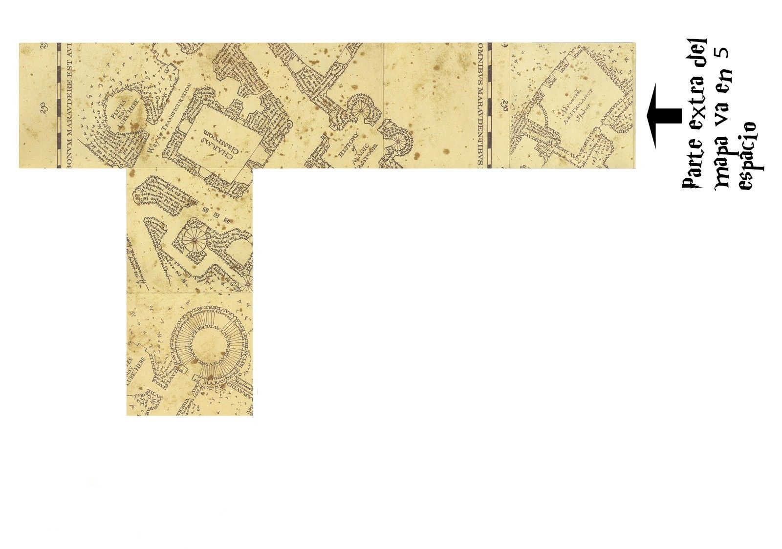 Marauders Map Flaps Tutorial Harry Potter Party Decor Marauders Map Flaps Tutorial Harry Potter Party Decor