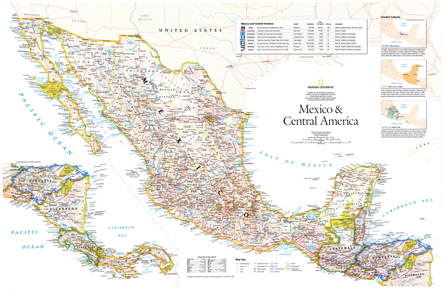 Printable Us Map Of Mexico