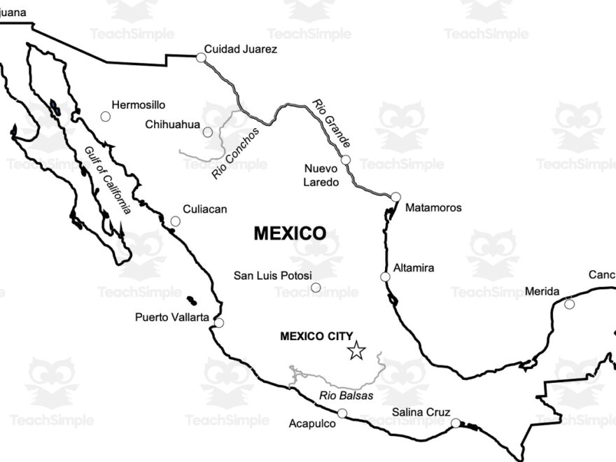 Mexico Map Resources By Teach Simple