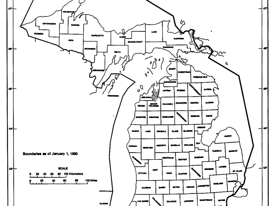 Michigan Free Map