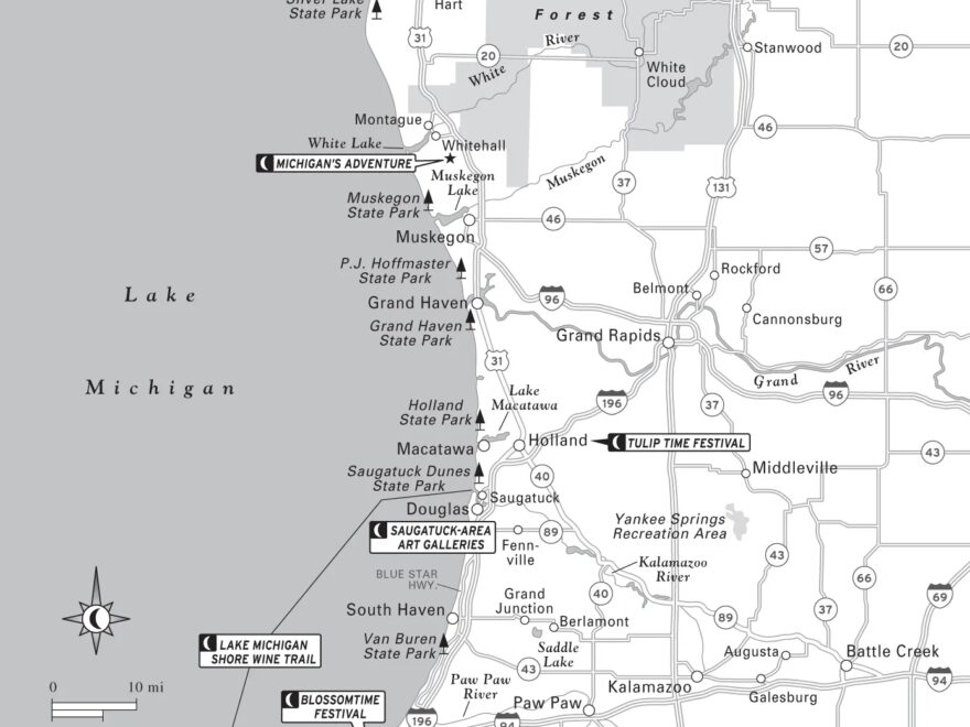 Michigan Moon Travel Guides