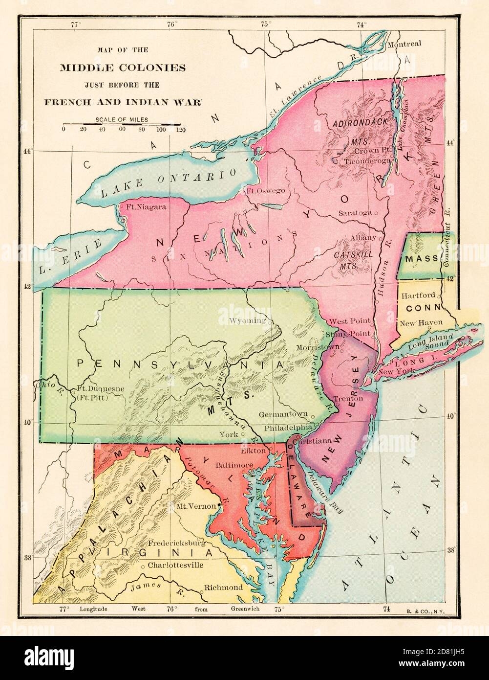 Middle Colonies Hi res Stock Photography And Images Alamy