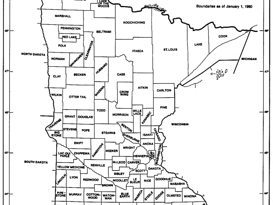 Minnesota Free Map