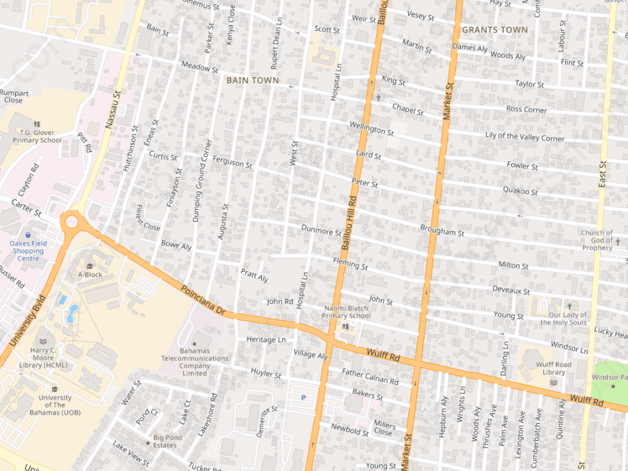 Nassau Modern Atlas Vector Map Boundless Maps