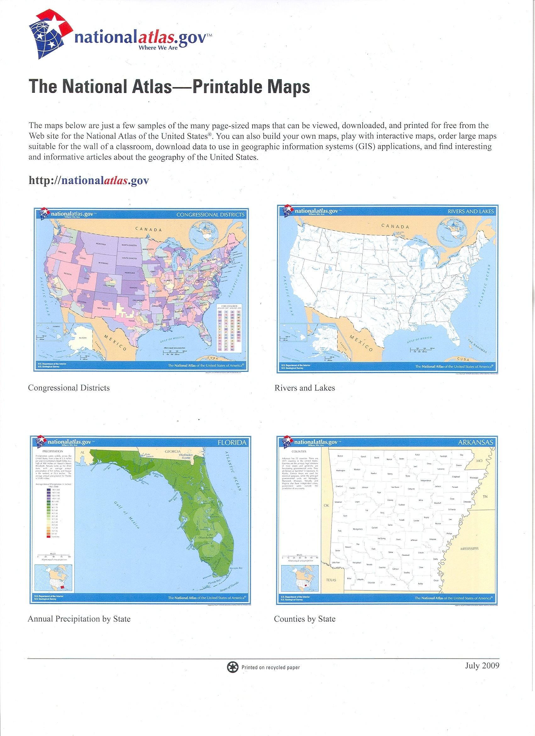 NATIONAL ATLAS STATES AND CAPITALS USGS Store NATIONAL ATLAS STATES AND CAPITALS USGS Store