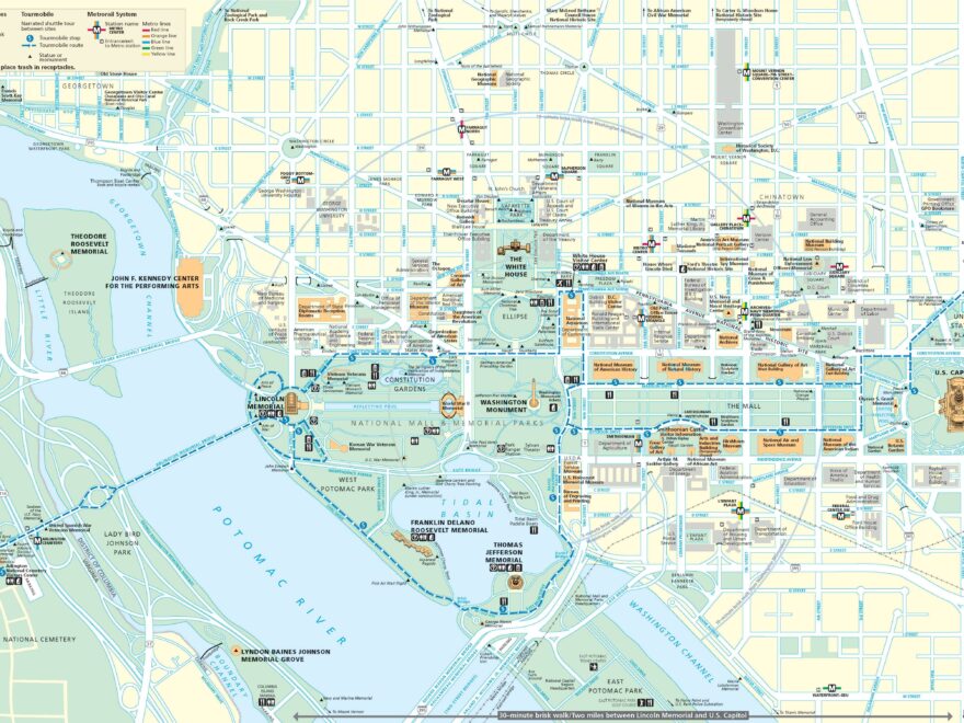 National Mall And Memorial Parks Map DocsTeach