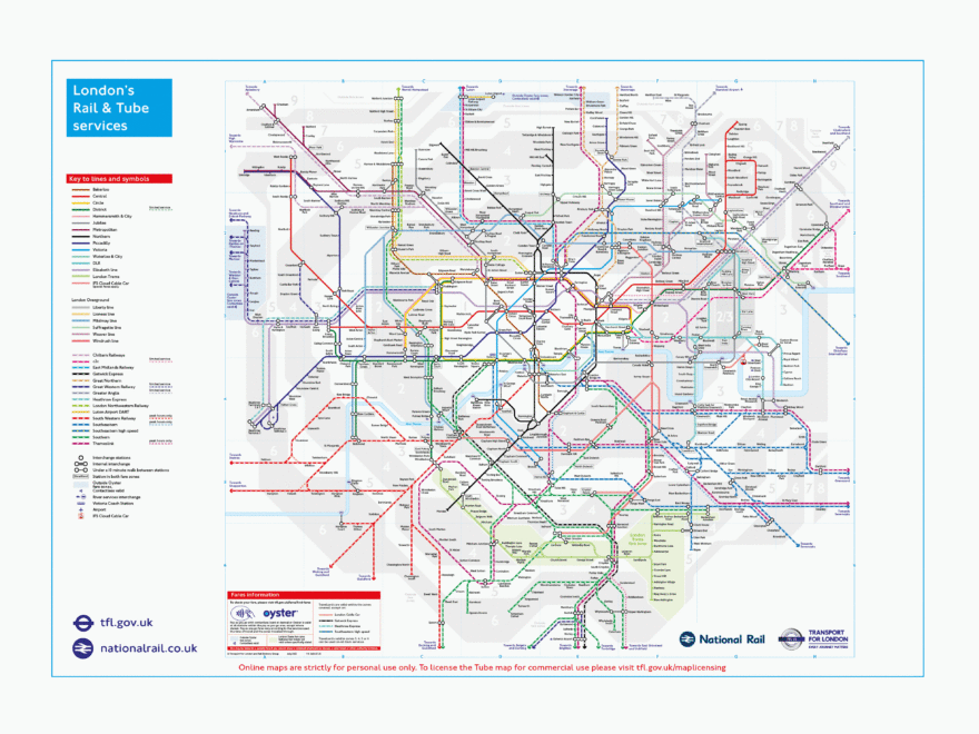 National Rail Transport For London