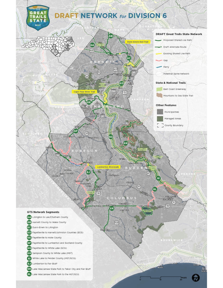 Chapel Hill Trail Map Printable