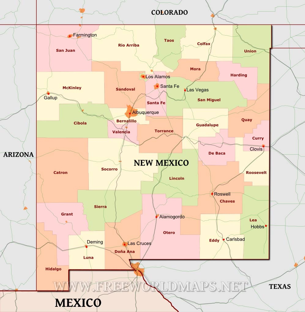 New Mexico Maps
