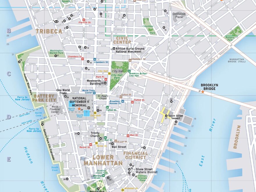 New York Maps Moon Travel Guides