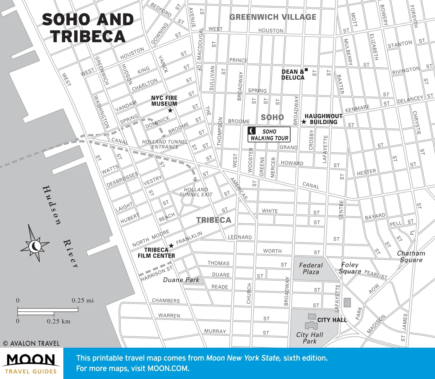 Printable Map Of Soho Ny
