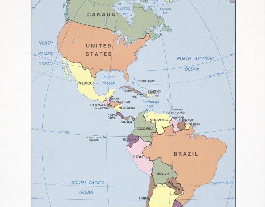 North And South America Library Of Congress