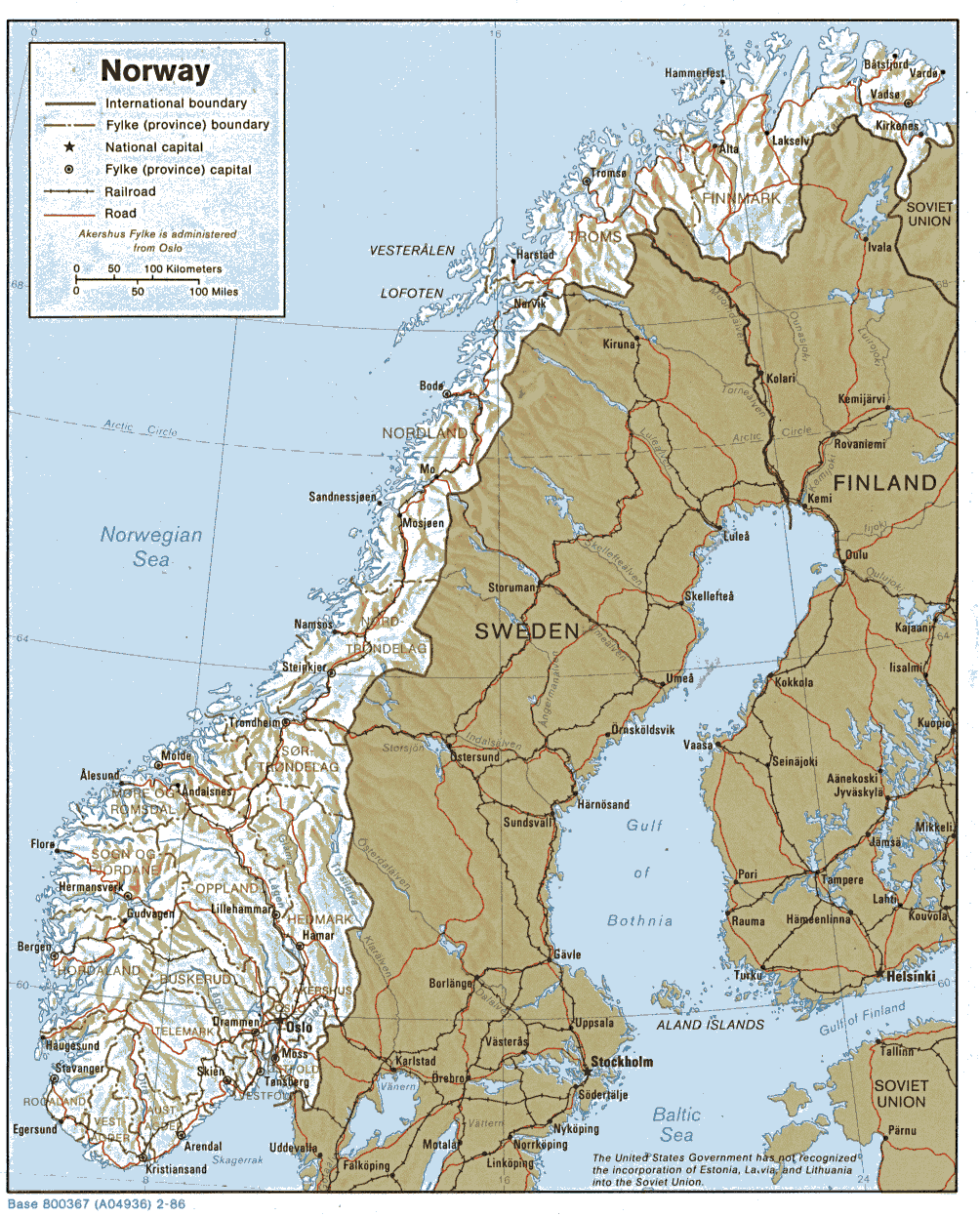 South Norway Map Printable South Norway Map Printable