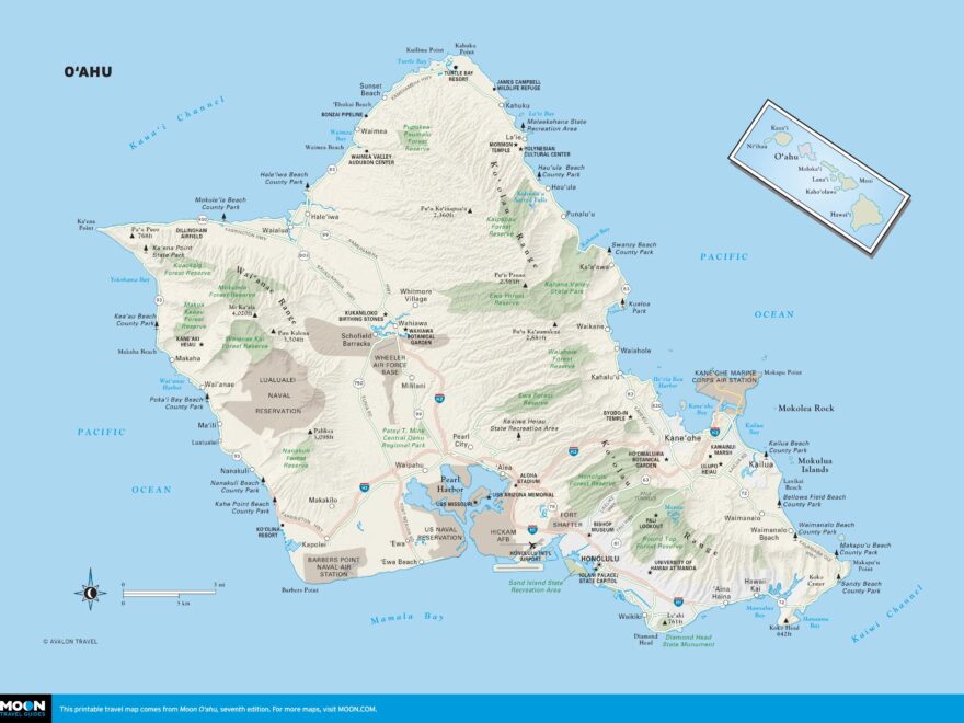 O ahu Moon Travel Guides
