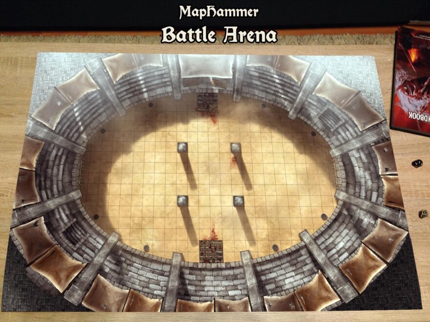 OC HUGE Printable digital Arena Battle Map R DnD