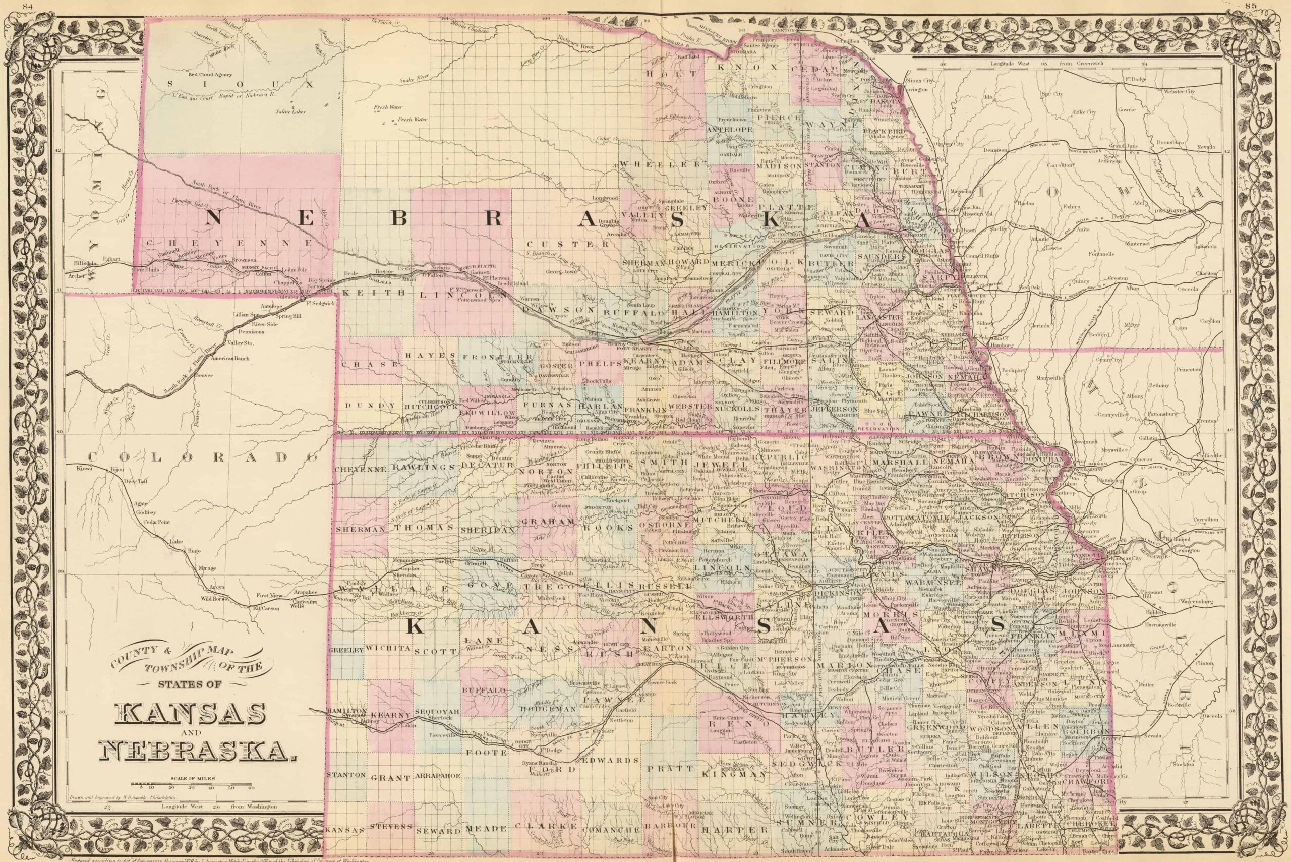 Kansas Plat Map Printable