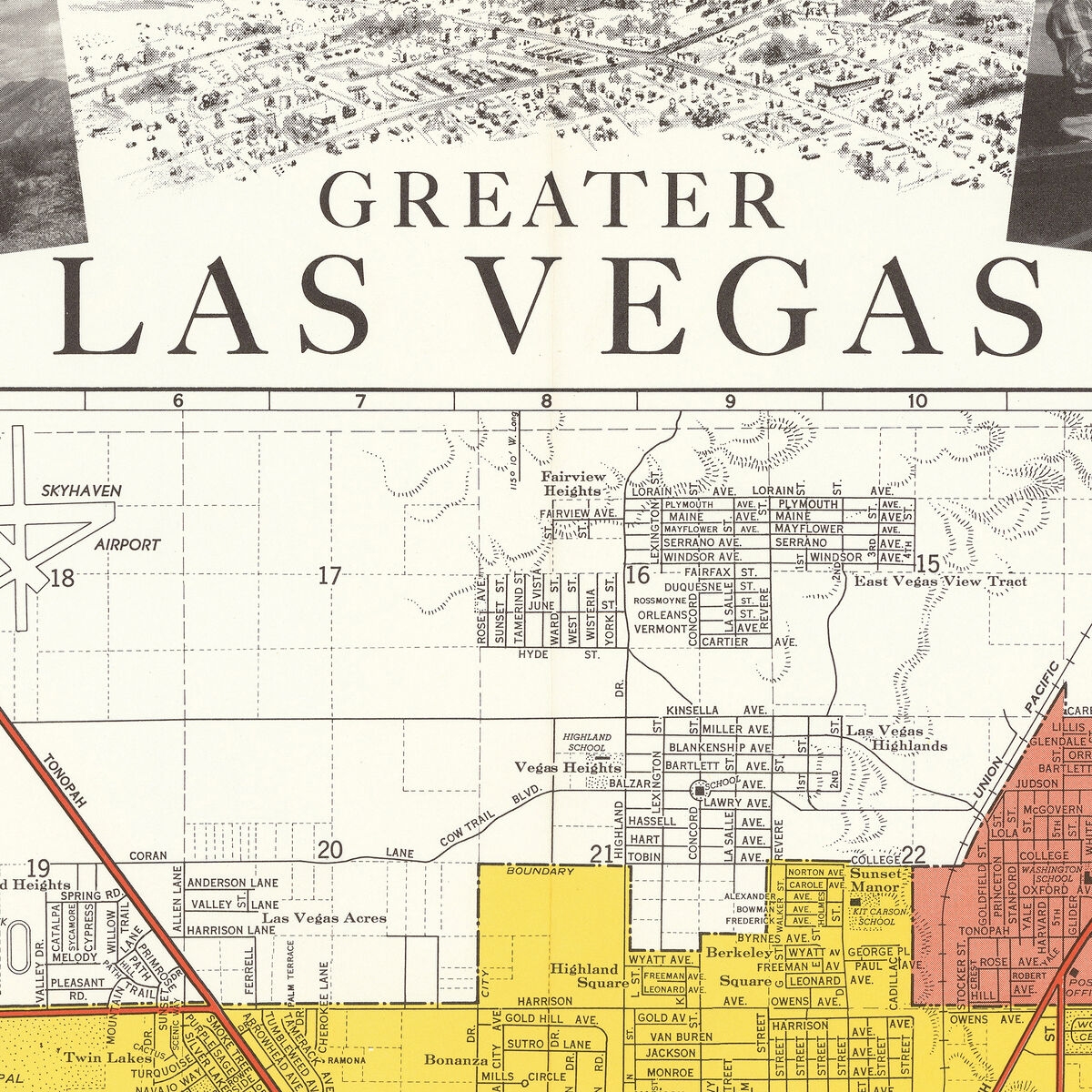 Las Vegas Wall Map Printable