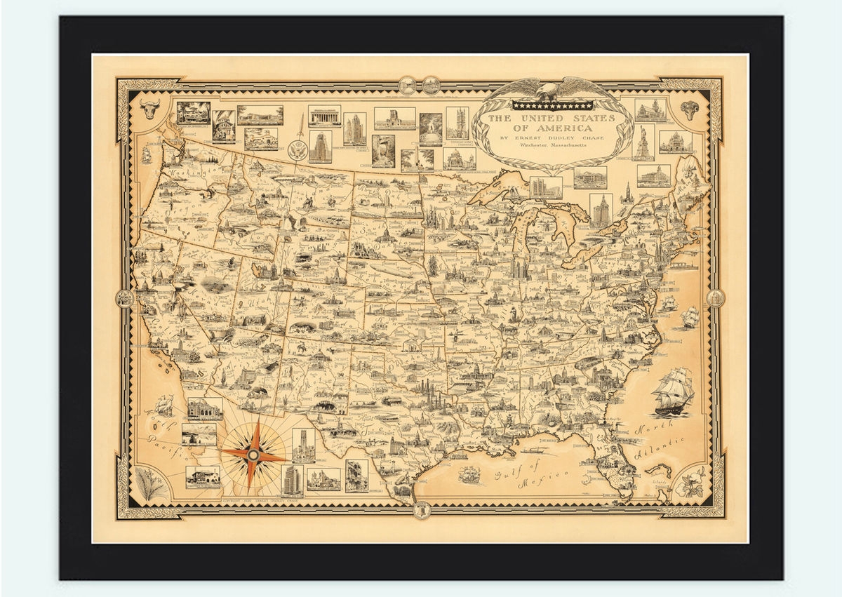 Old Map Of United States Of America 1935 Vintage Map Wall Map Print VINTAGE MAPS AND PRINTS Old Map Of United States Of America 1935 Vintage Map Wall Map Print VINTAGE MAPS AND PRINTS