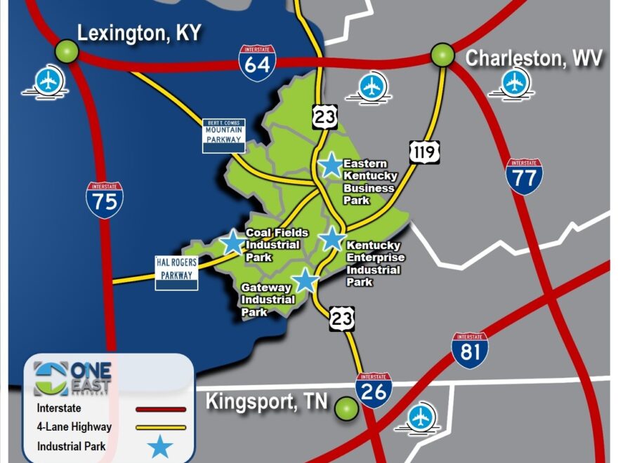 One East Kentucky Map Room