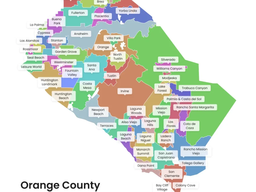Orange County Map