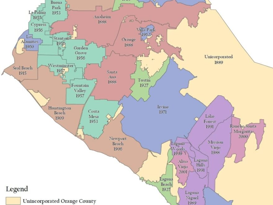 Orange County Maps Enjoy OC