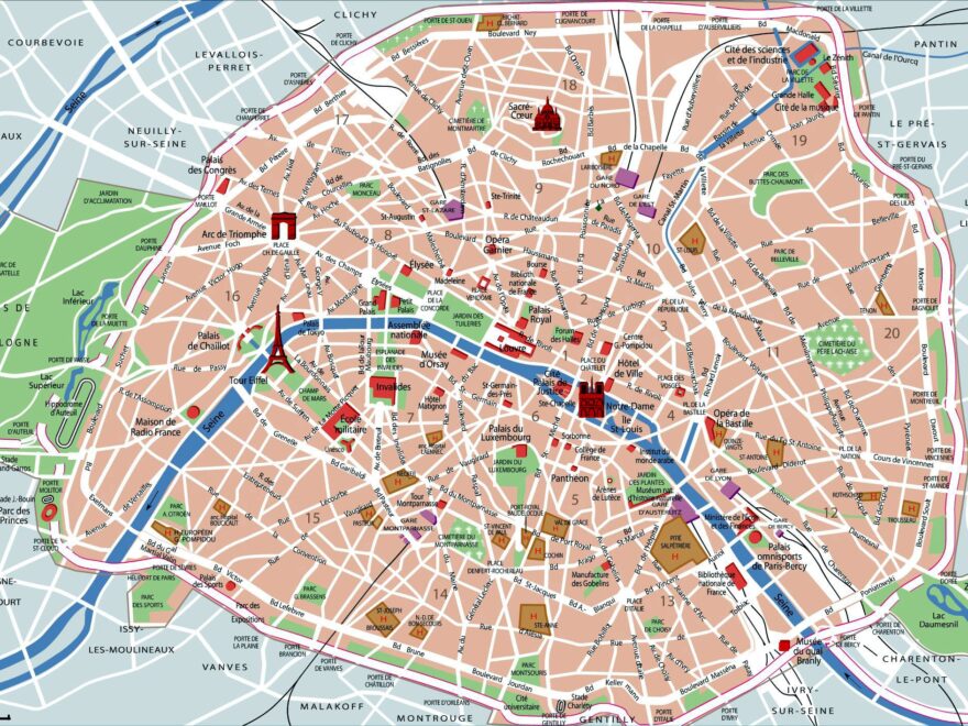 Paris Arrondissements Map Interactive Guide To Paris