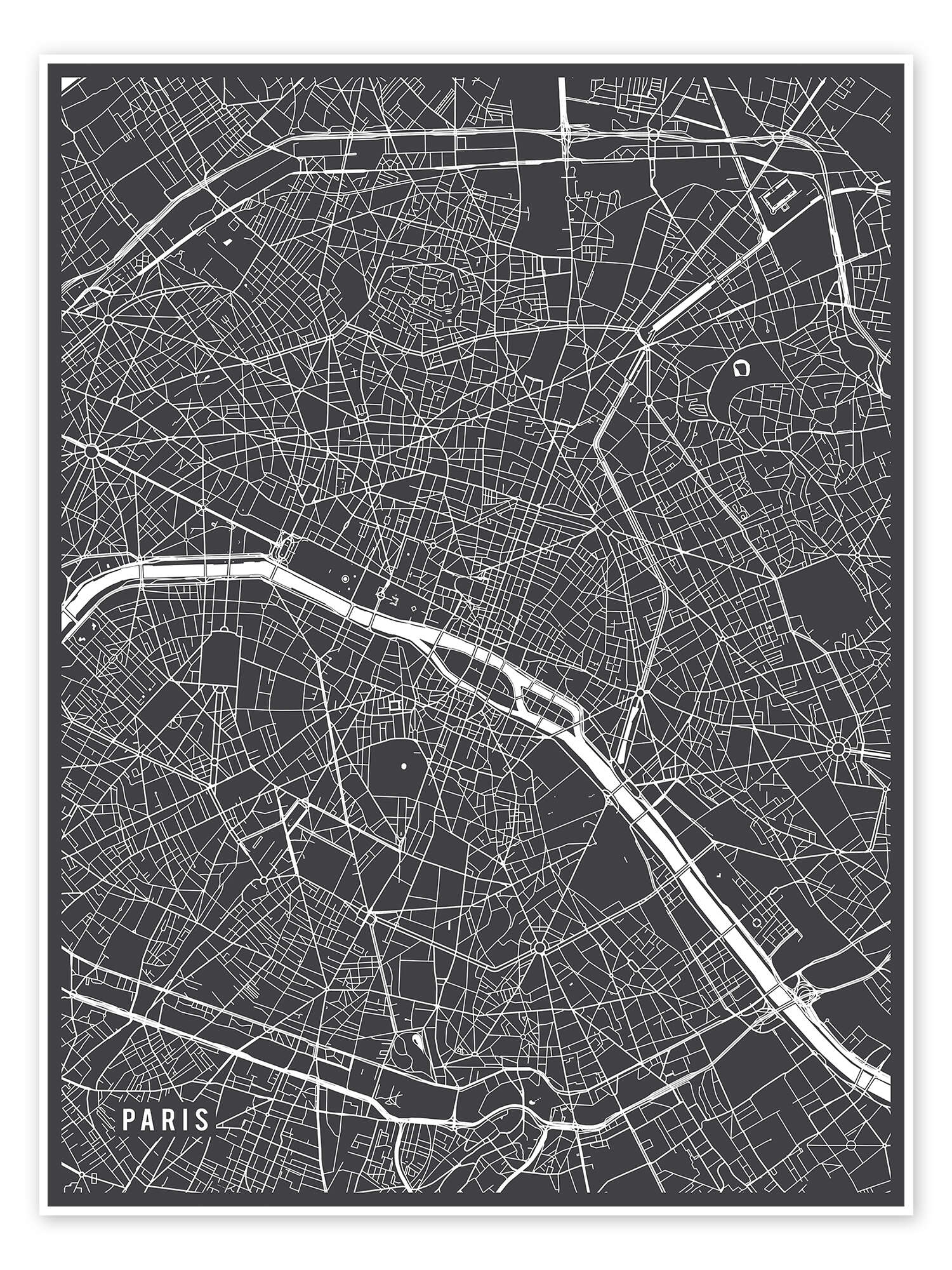 Printable Map Of Paris Printable Map Of Paris