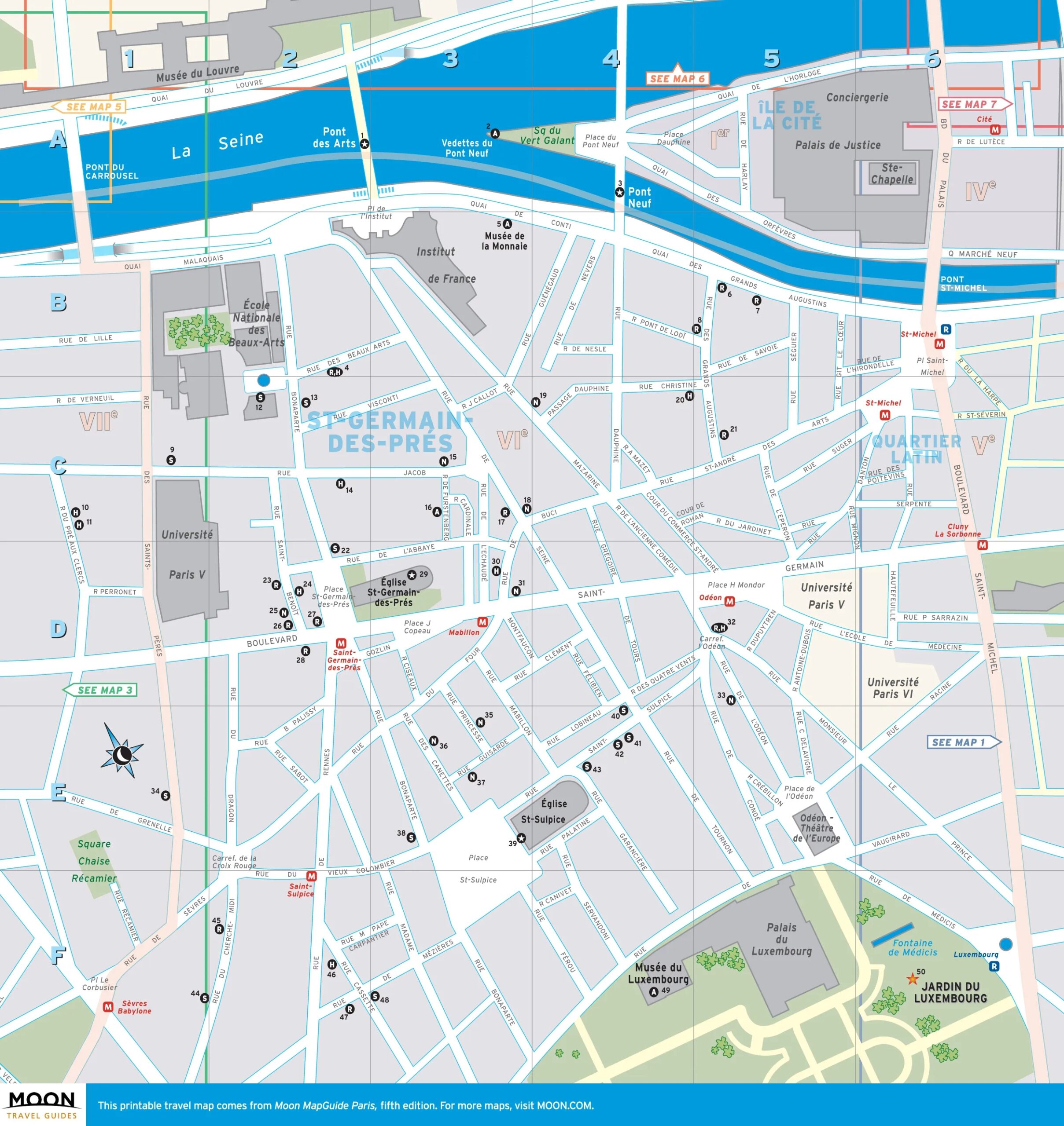 Paris France Moon Travel Guides