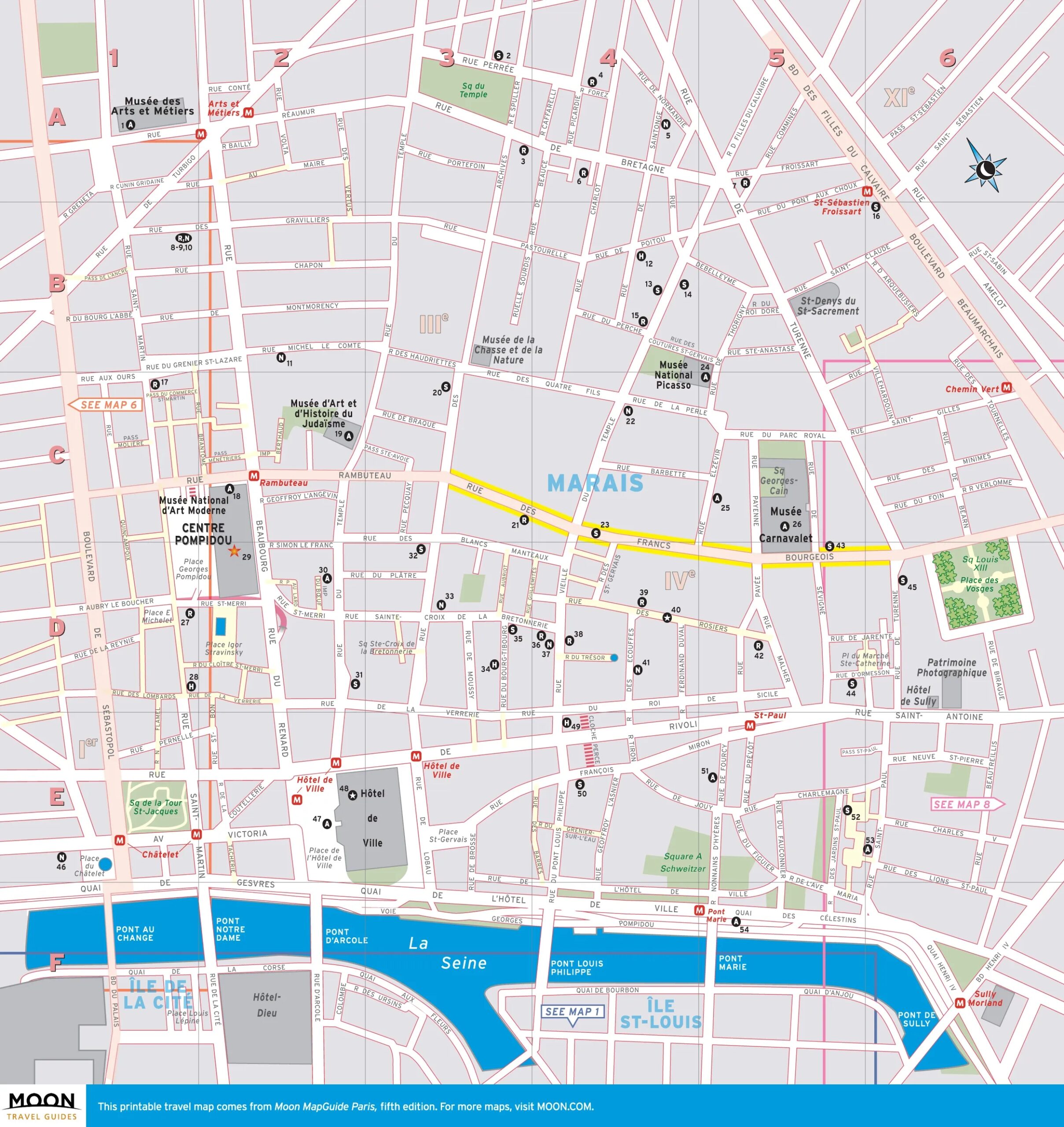 Paris France Moon Travel Guides