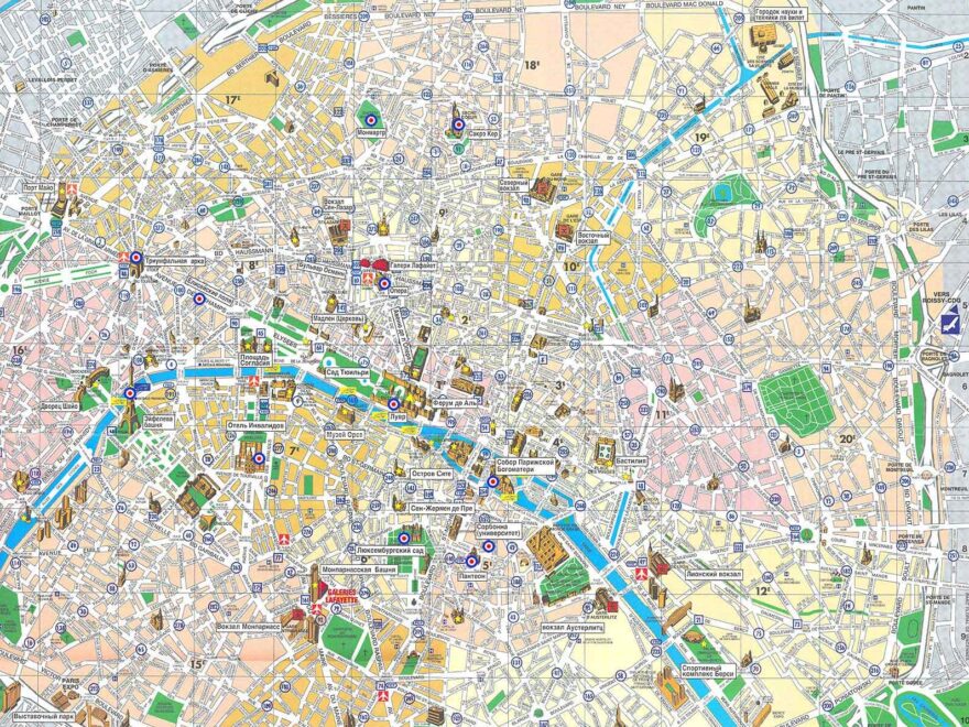Paris Map And Paris Satellite Images