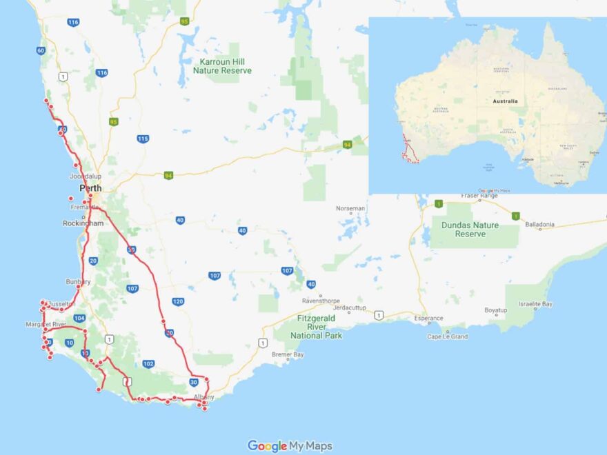 Perth To Albany Road Trip A 2 Week South West Australia Itinerary