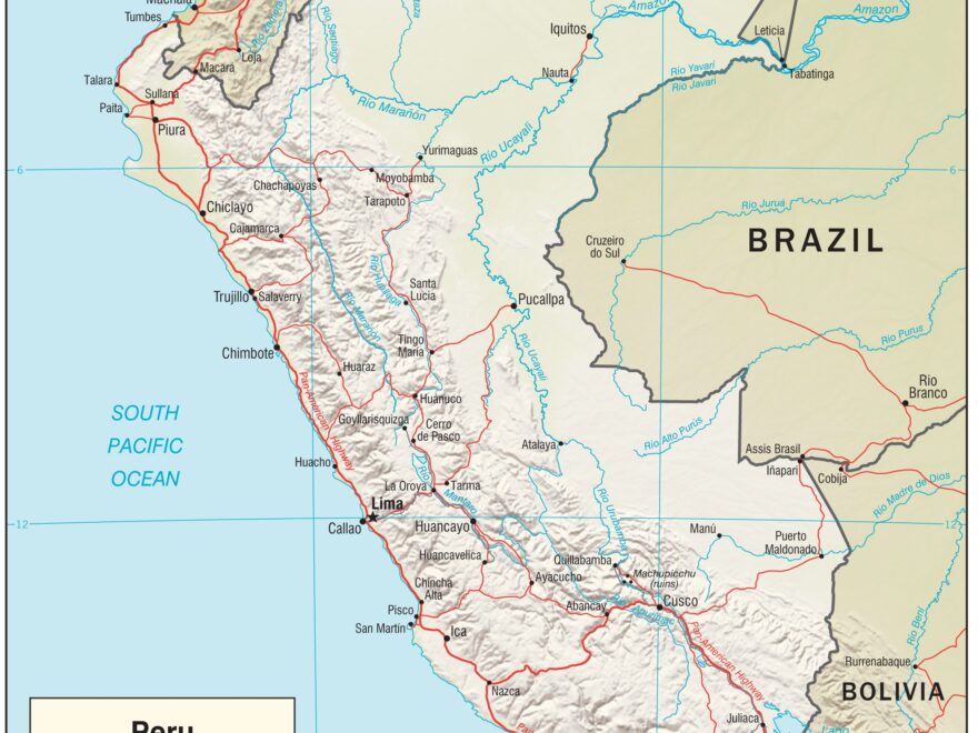 Peru Maps Perry Casta eda Map Collection UT Library Online