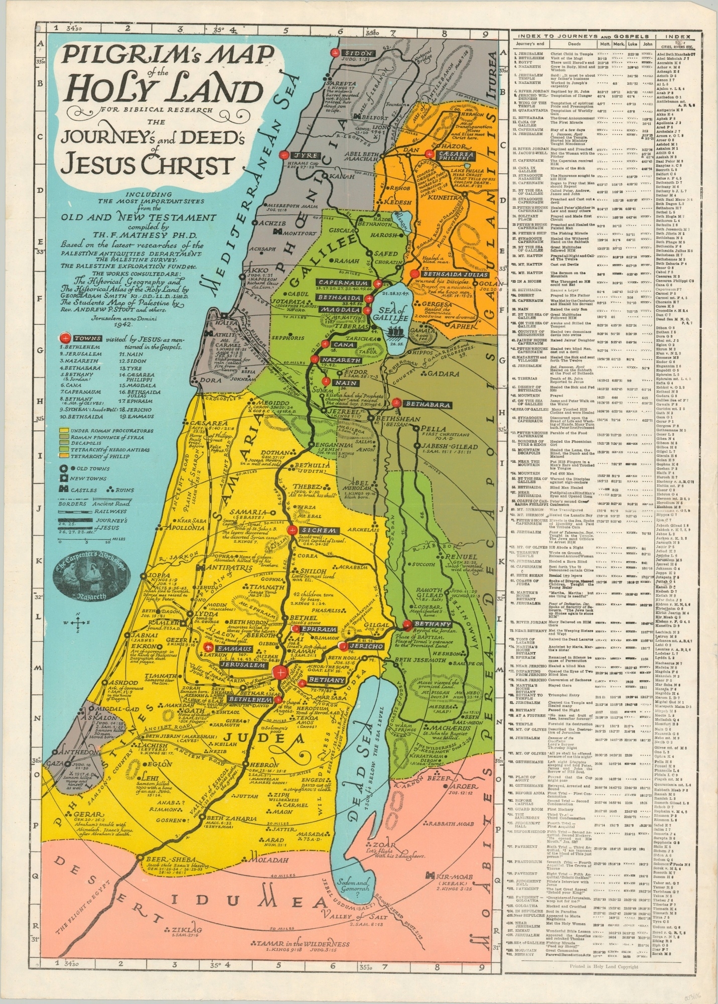 11 X 17 Israel Printable Map 11 X 17 Israel Printable Map
