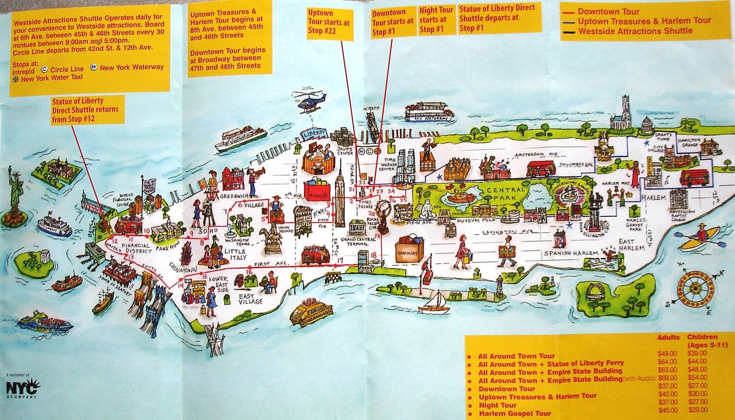 Manhattan Map Printable Free For Kids