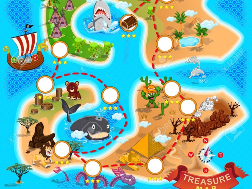 Pirate Treasure Map Royalty Free SVG Cliparts Vectors And Stock Illustration Image 24539409