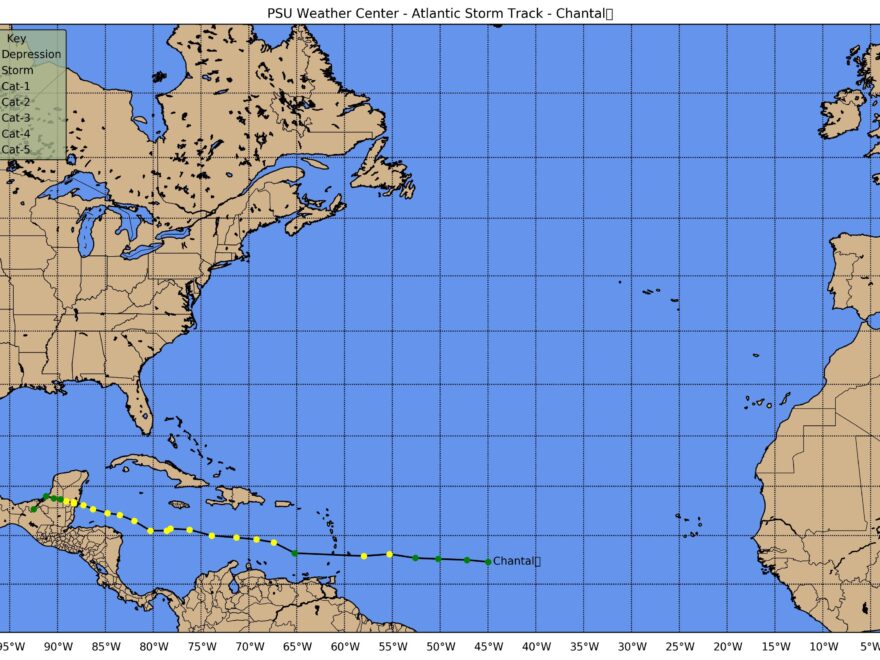 Plymouth State Weather Center 2001 Atlantic Hurricane Season Summary
