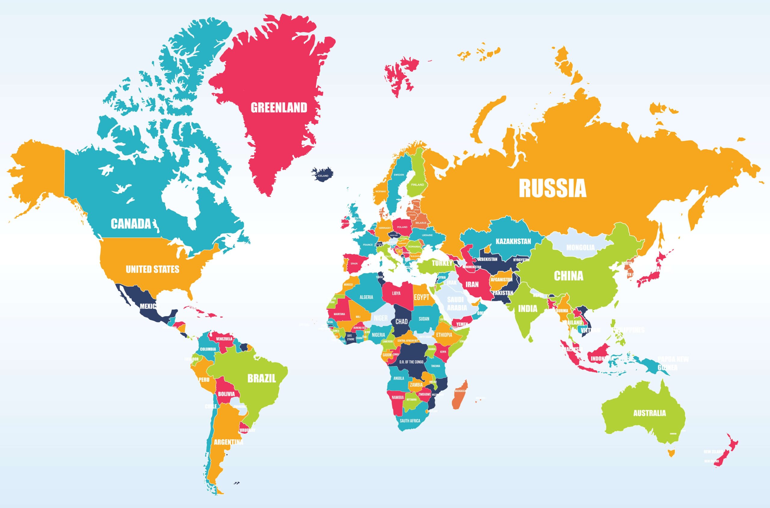 Free Printable International Maps Free Printable International Maps