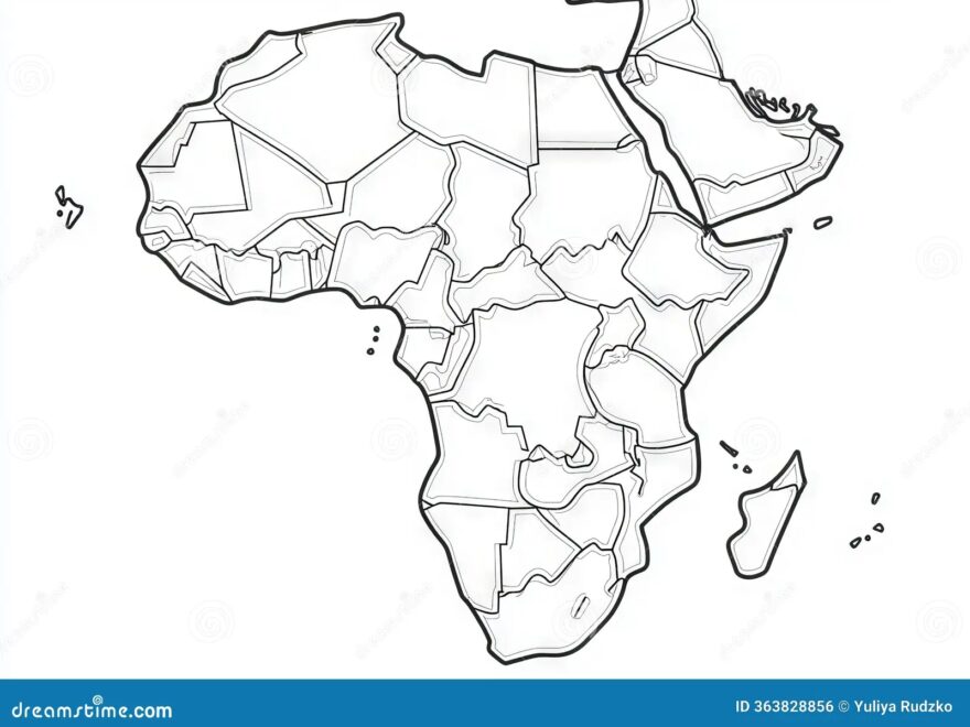 Printable Africa Map Stock Photos Free Royalty Free Stock Photos From Dreamstime