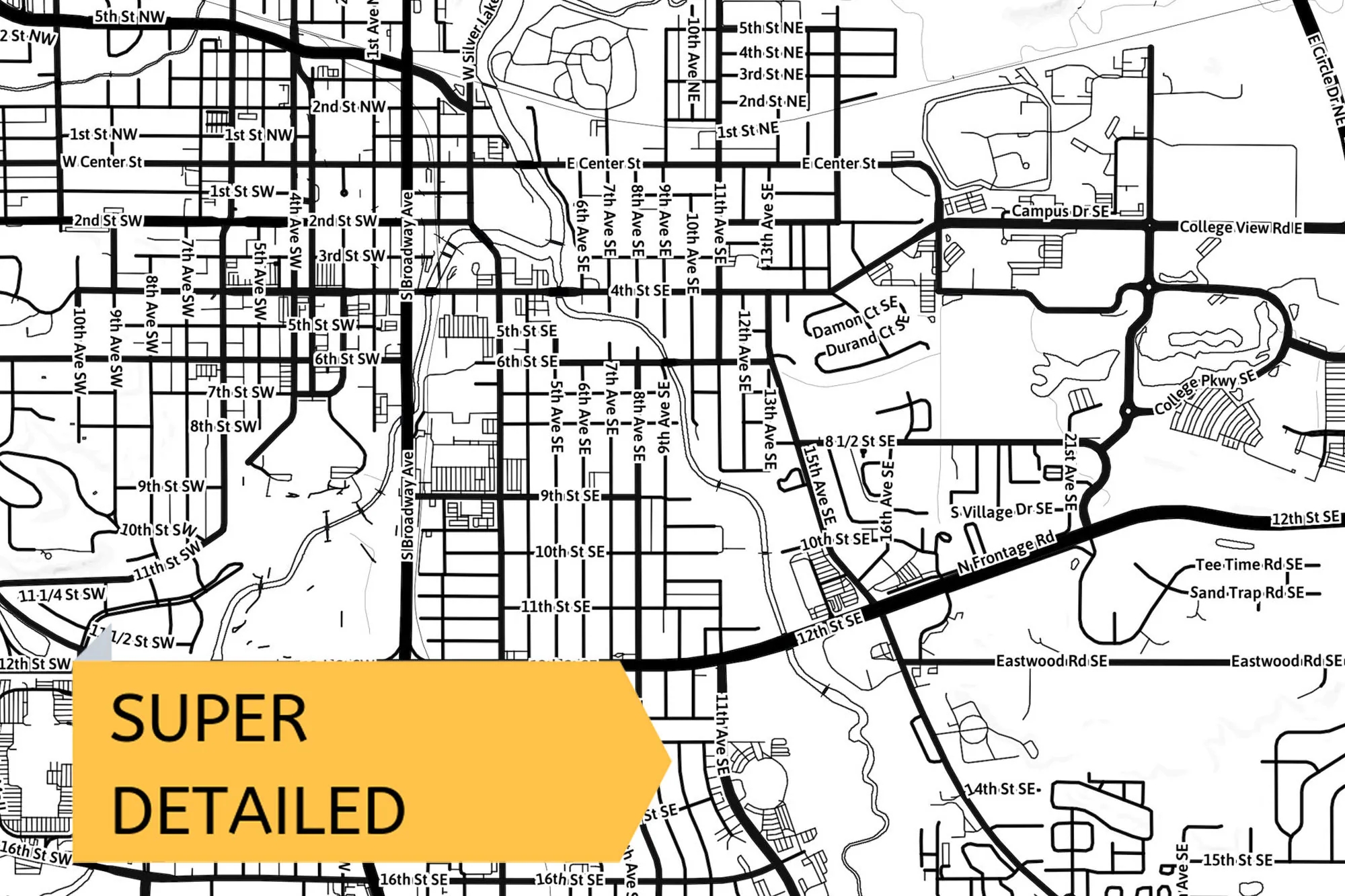 Printable Map Of Rochester Mn
