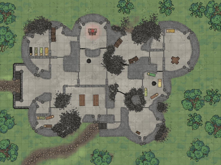 Printable Maps A4 A3 A2 A1 Scale LMOP Cragmaw Castle R LostMinesOfPhandelver