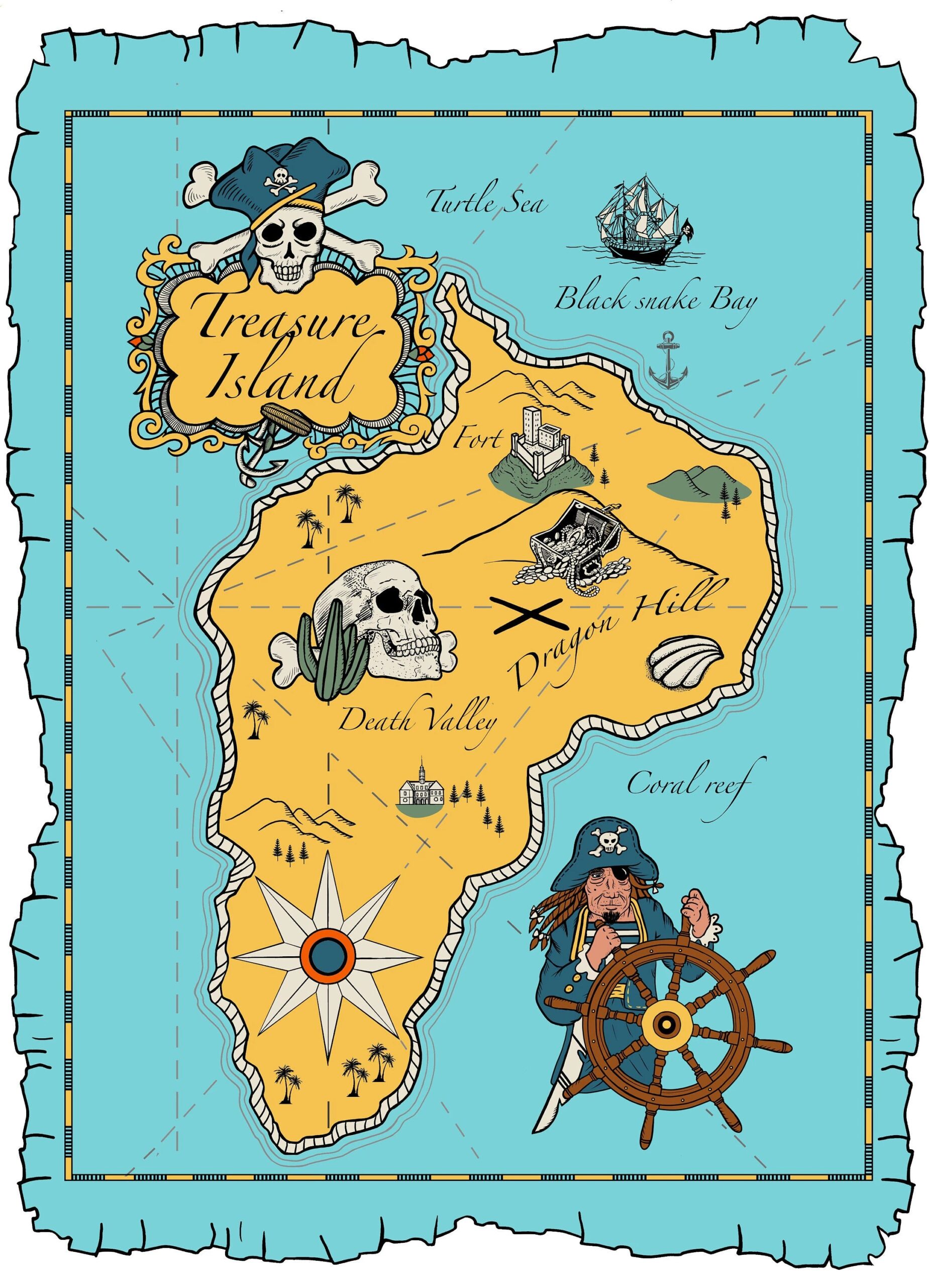 Best Printable Pirate Maps Best Printable Pirate Maps