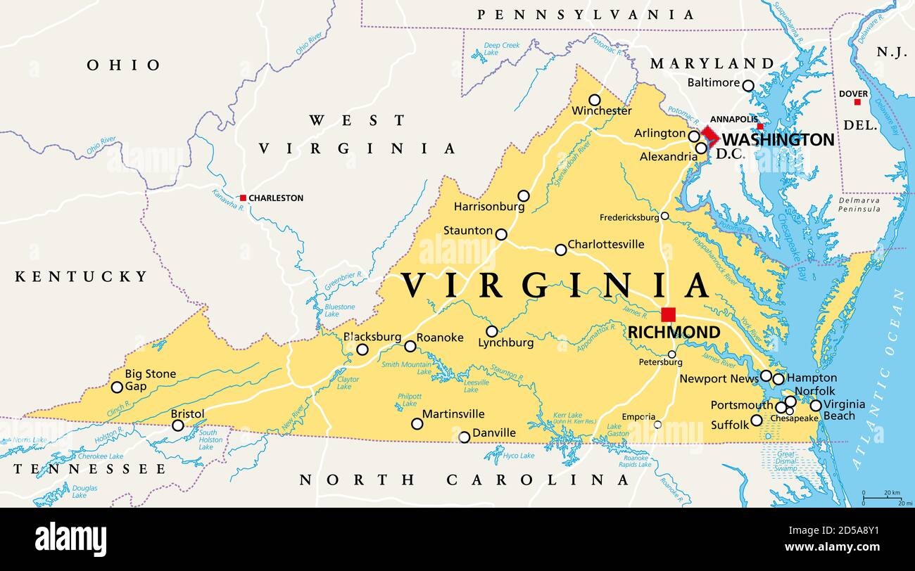 Richmond Va Capital Printable Map Richmond Va Capital Printable Map