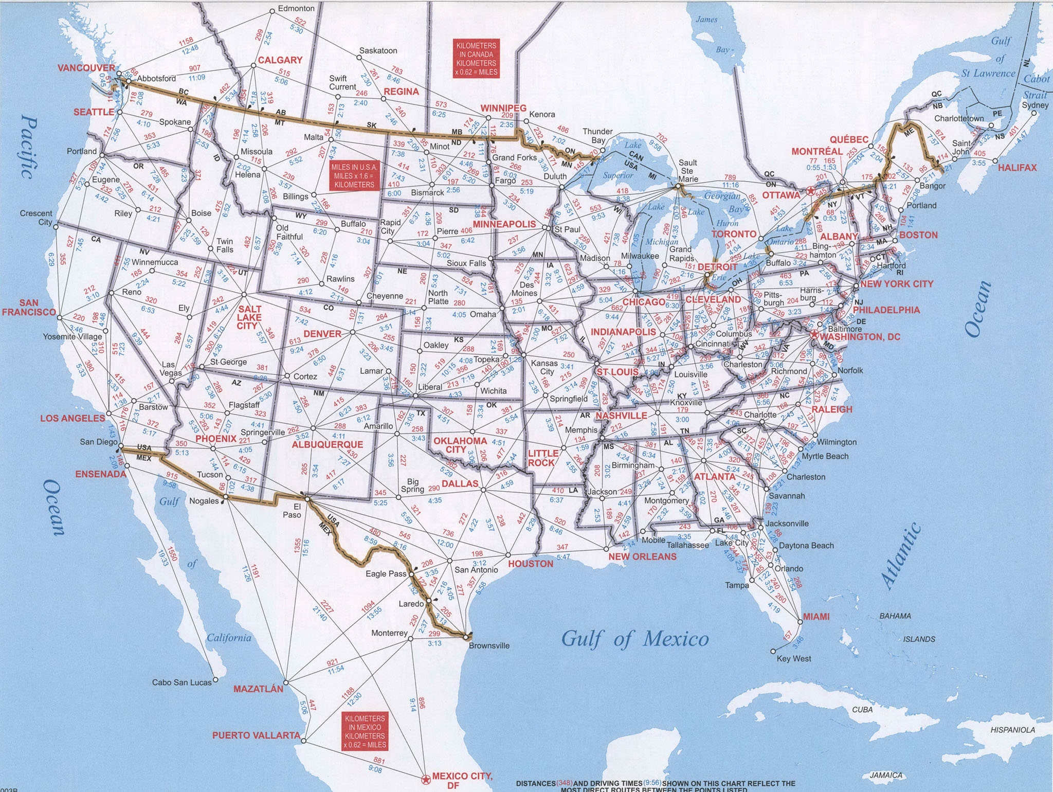 Road Atlas US Detailed Map Highway State Province Cities Towns Free Use US Map