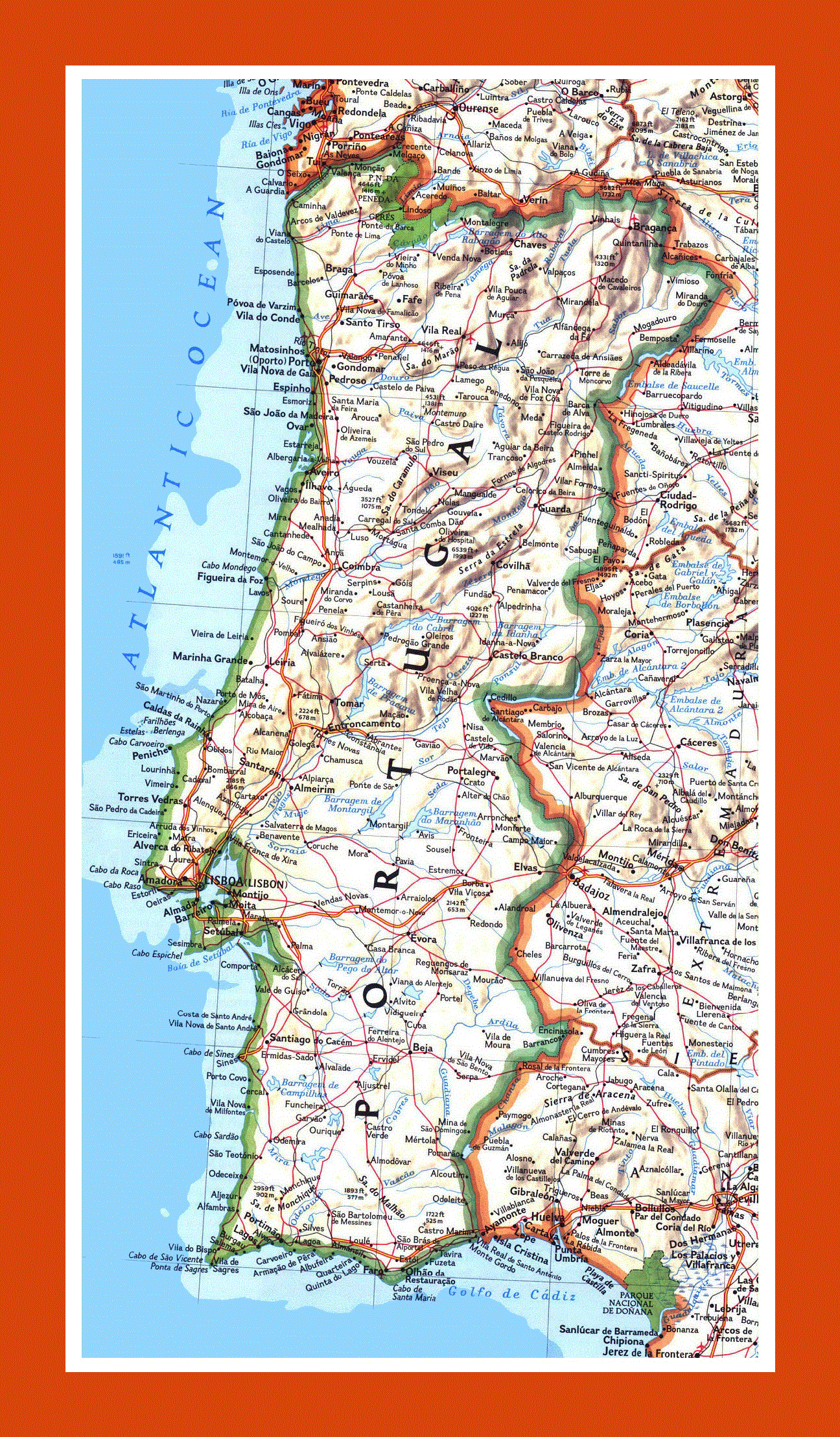 Road Map Of Portugal Maps Of Portugal Maps Of Europe GIF Map Maps Of The World In GIF Format Maps Of The Whole World Road Map Of Portugal Maps Of Portugal Maps Of Europe GIF Map Maps Of The World In GIF Format Maps Of The Whole World