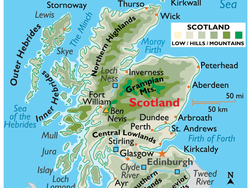 Scotland Maps Facts World Atlas