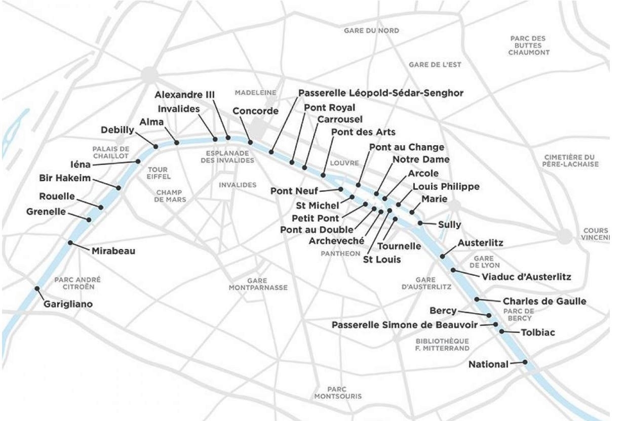 Seine River Map Seine River In Paris Map Seine Monument Map Seine River Map Seine River In Paris Map Seine Monument Map