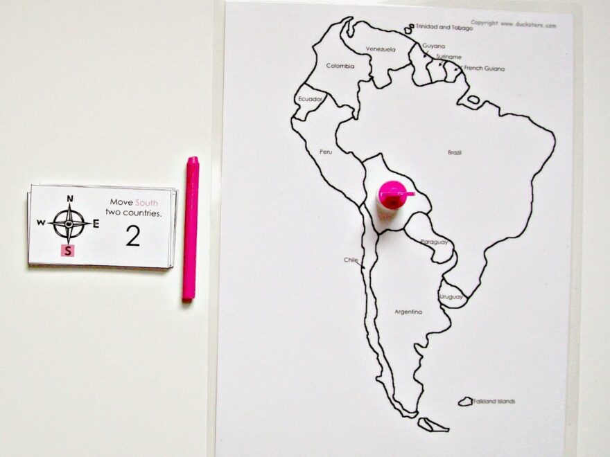 South America Unit W Free Printables Every Star Is Different