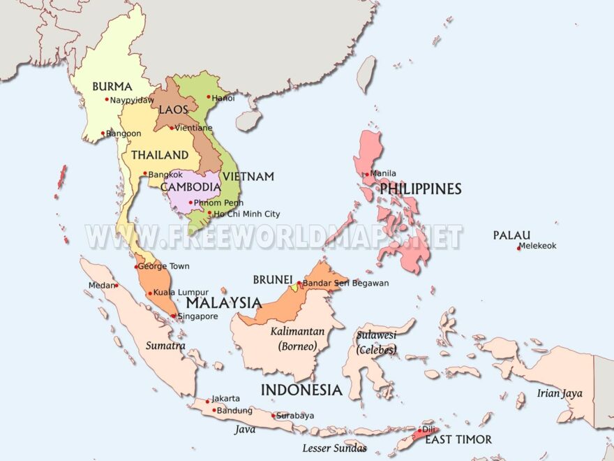 SouthEast Asia Maps